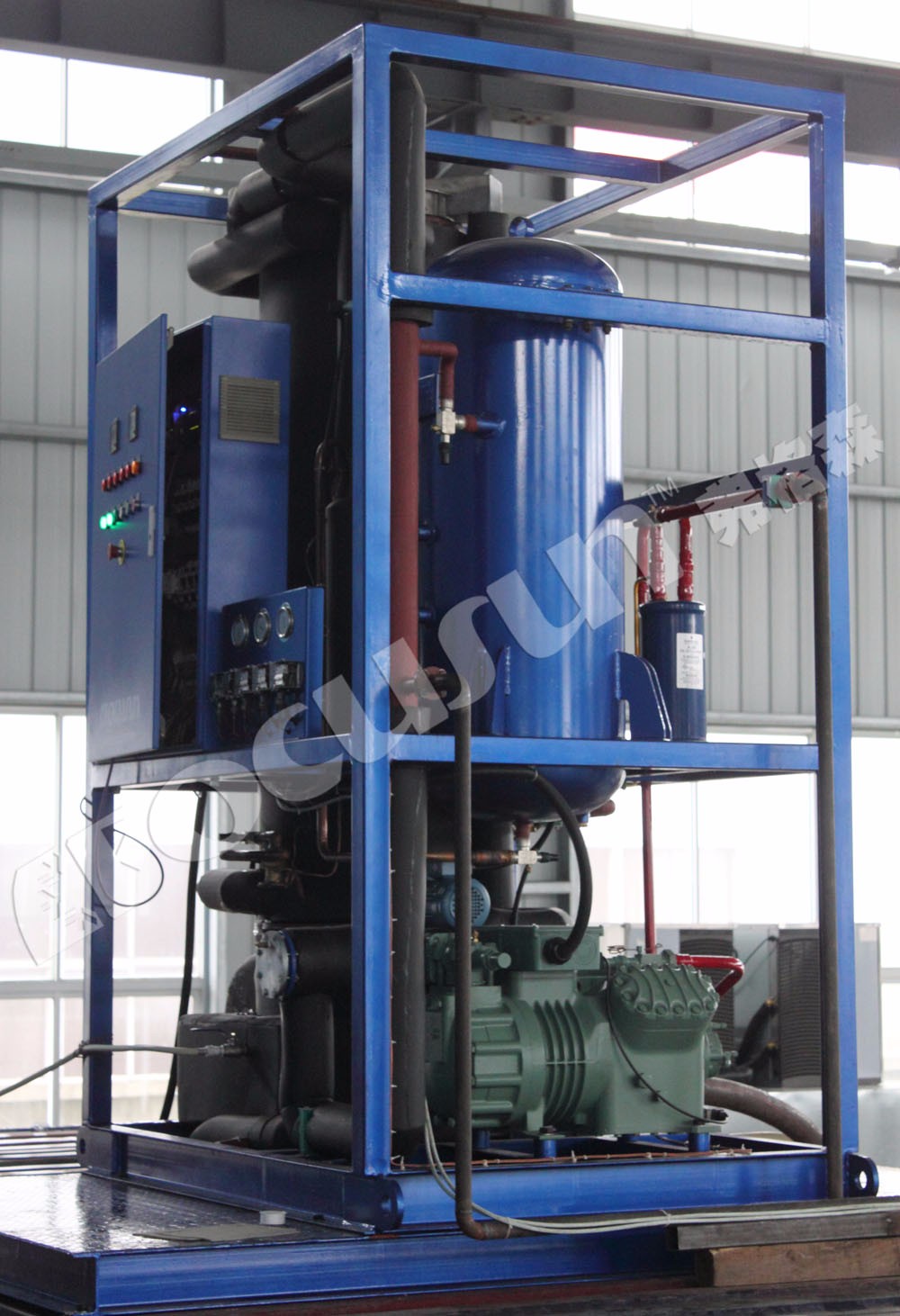 1T Tube Ice Machine with PLC Core Components Directly Manufactured by Manufacturers