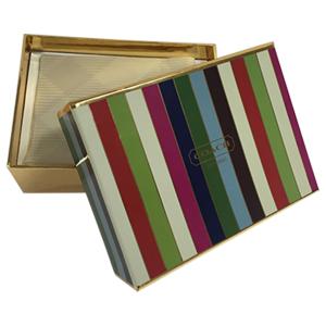 China Rigid Paper Luxury Apparel Boxes Gloss 4C / CMYK For Clothing Shoes wholesale
