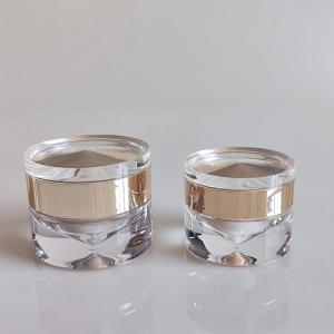 China 100ml Acrylic Airless Pump Face Lotion Cosmetics Bottle Cream Jar Set wholesale