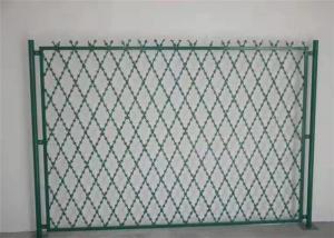 China 75*150mm Powder Coated BTO 22 Razor Wire Fence wholesale
