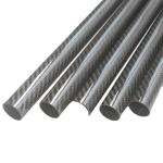 Production Leadtime 35-45 Days 40mm OD Round Carbon Tube 3.5m Matte Carbon Fiber