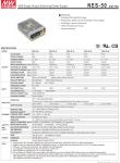 New designed MEAN WELL original NES-50-24 24V 2.2A meanwell NES-50 24V 52.8W