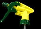China PP Plastic 28 / 400 Trigger Sprayer clear yellow red For Kitchen Cleaning Agents wholesale
