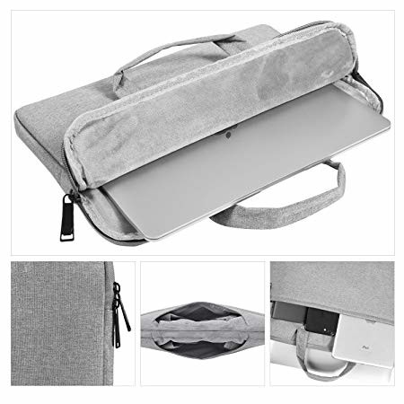 Shockproof Protective Laptop Sleeve Case , 15.6 Inch Laptop Briefcase Multi Use