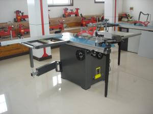 China 800mm Wood Cutting Table Saw Vertical Woodworking Sliding Table Saw wholesale