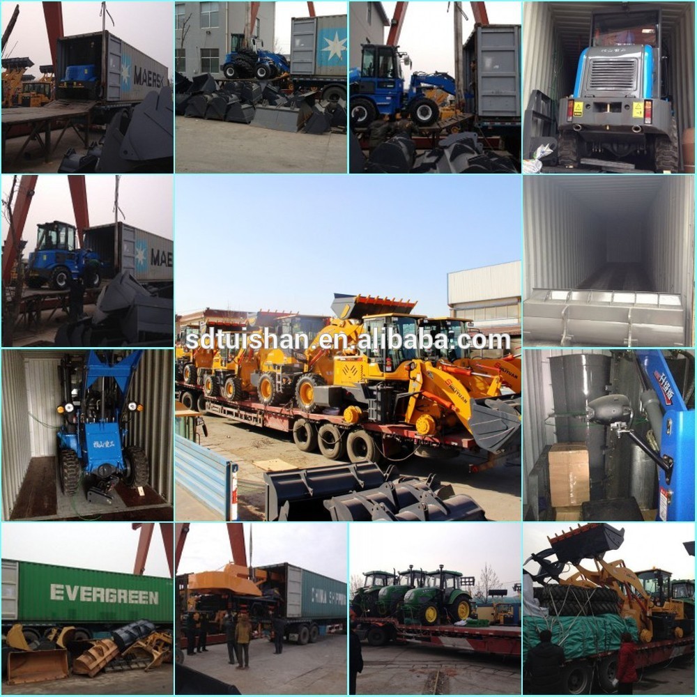 mini backhoe type front end wheel loader good for your farm and garden