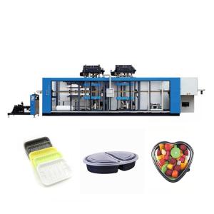 China High Speed Pressure 3 Stations 6 Bar PP Thermoforming Machine wholesale