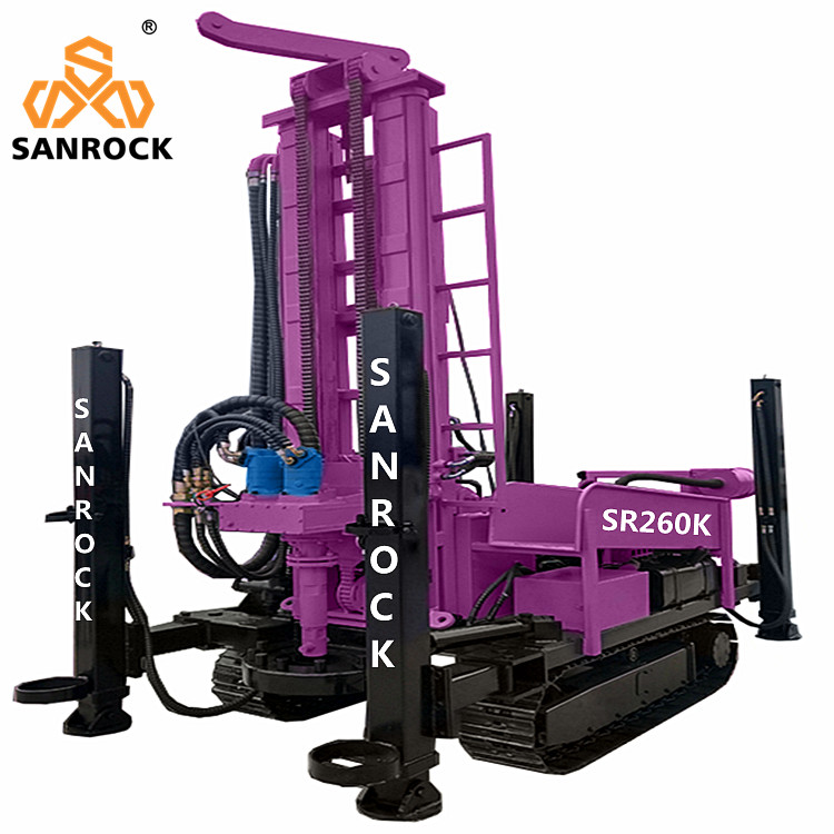 Portable Water Well Drilling Rig Hydraulic Borehole Deep Water Well Drilling Equipment