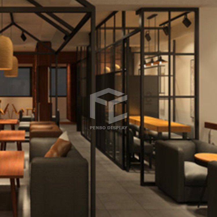 Electroplate Cafe Shop Counter Brushed Stainless Steel EPE Cotton Packaging