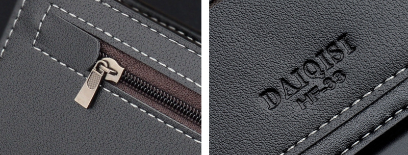 Vintage Style Minibook Fashion Men's Wallet PU Leather Multifunction Card Holder