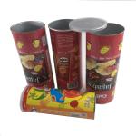 Potato Chips Packing Food Grade Tube Packaging Kraft Paper Cylinders