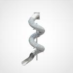 Smooth Stainless Steel Playground Slide Corrosion Resistance Commercial Tube