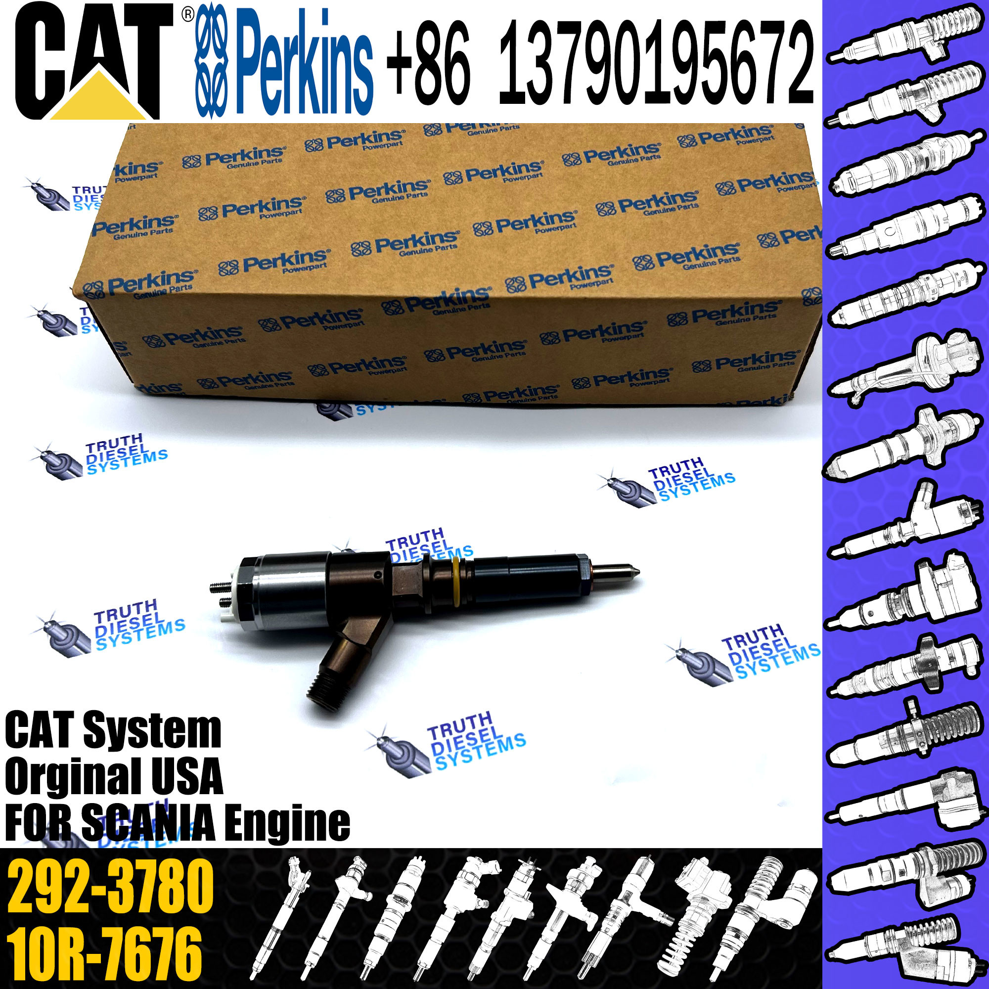 Caterpillar C4.4 C6.6 Engine CAT injector 320-0680 306-9380 292-3780