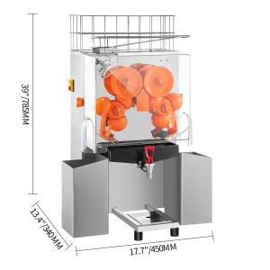 China Supermarket Commercial Juice Maker Machines 3L Auto Feeding on sale