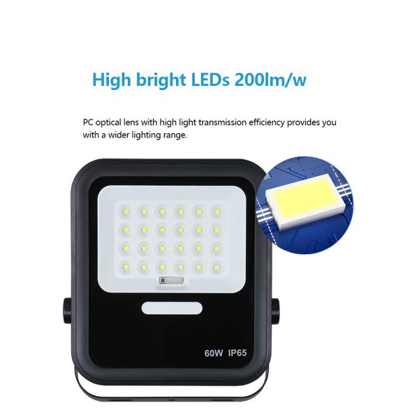 IP65 Waterproof Remote Control Solar Floodlight 25w 40w 60w 100w 200w Solar Led Flood Light