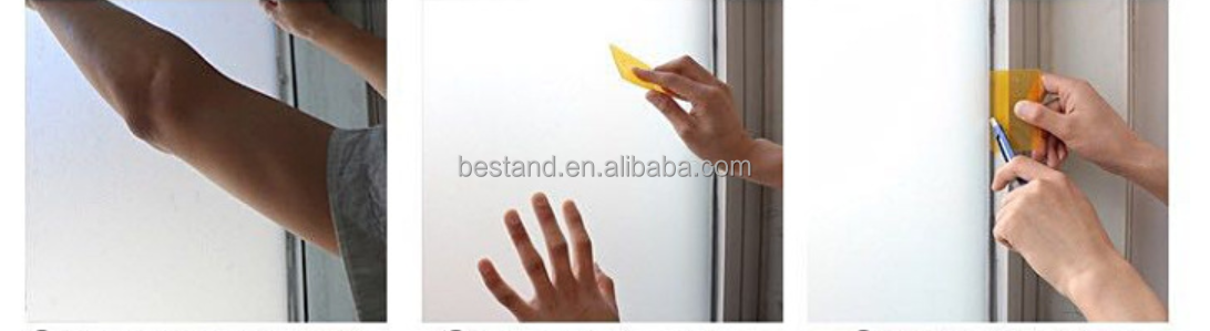 60cm Width Size Privacy-Enhancing Frosted Modern Design Solar Sticker for Home Window Tint Film
