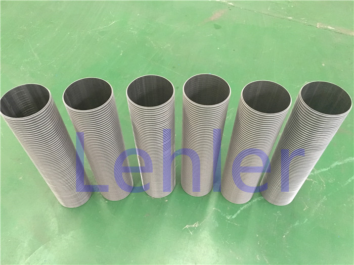 Vertical Wire Screen Strong Construction High - Precision Slot Opening