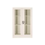 Tall KD Structure Insulated Glass Door Filing Cabinet
