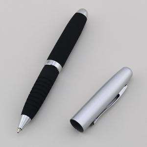 China Luxury 1.0mm Metal Ballpoint Pen Thick Barrel Ball Pen Comfortable EVA Grip wholesale