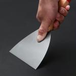 Hot Sale Wooden Handle Carbon Steel Putty Knife Czech Beech Handle Stainless