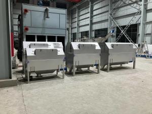 China Stainless Steel Rotary Drum Screen For Municipal / Industrial Wastewater Treatment wholesale