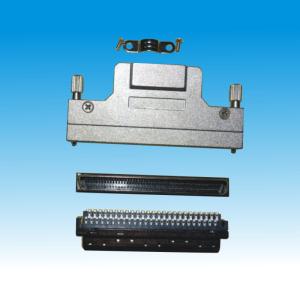 China Zinc Alloy Shell CNDB 50P Ribbon SCSI Solder Connector wholesale