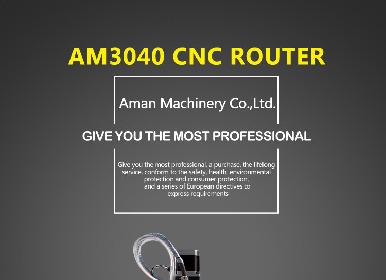 AMAN 3040 mini cnc engraving machine with rotation axis mini table cnc machine 3040 3axis/4axis in wood router