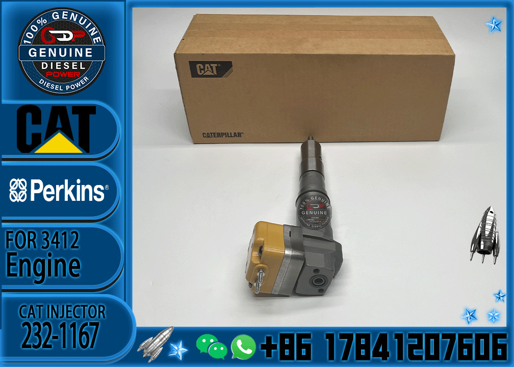 High performance 173-9379 diesel fuel injectors 232-1167 2321167 for Caterpillar 3126 engine parts 1739379