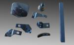 Wear Resisting Black Zirconia Ceramics Parts High Temperature Abrasion