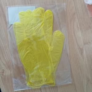 China Disposable Powder Free Vinyl Exam Gloves 9 Intch Vinyl Medical Gloves AQL4.0 wholesale
