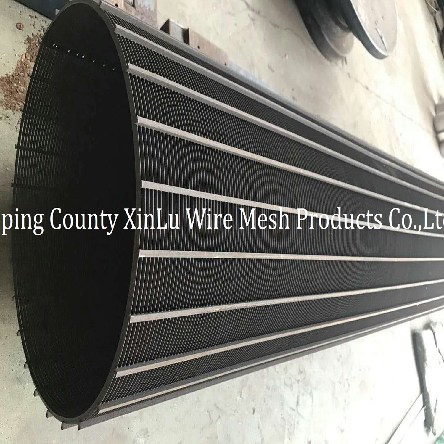 STAINLESS STEEL ROTARY DRUM SCREENS / WEDGE WIRE JOHNSON CYLINDRICAL SCREENS /FILTER DRUM FOR WASTE TREATMENT EQUIPMENT