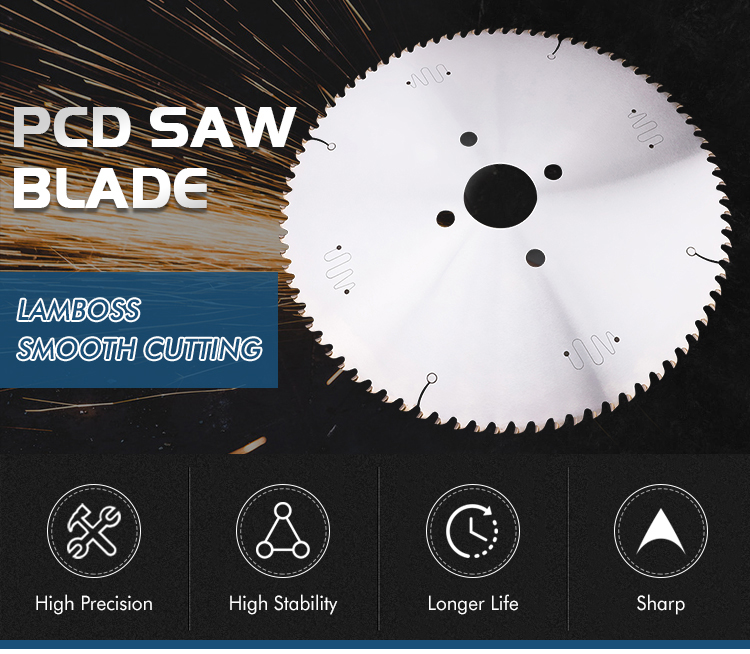 Industrial Carbide PCD Circular Saw Blades For MDF Anticorrosive