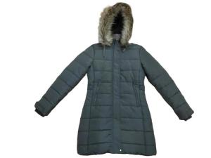China Long Padded Coat With Fur Hood wholesale