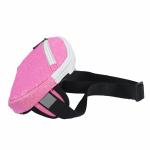 Fashionable Pink Glitter Sparkle Cheerleading Bag With Water Bottle Holders