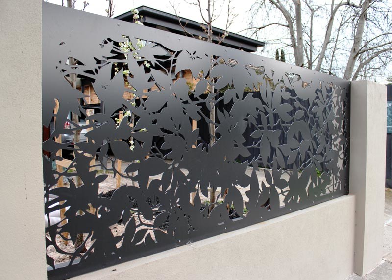 Powder Coating Aluminum Perforated Panels For Column Cover/Cladding