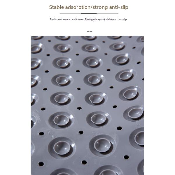 Custom Logo Embroidery Bath Mat Tub Non Slip Bathtub ShowerMat Absorbent Bathroom Mat