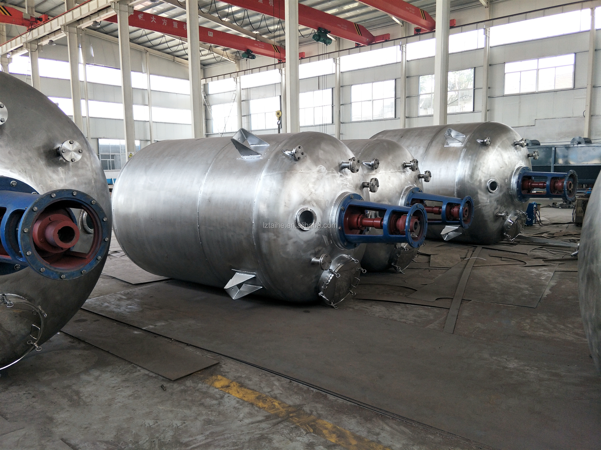 100L Acrylic Resin Reactor for Saponification Urea Production and Triple Jacketed Leaching