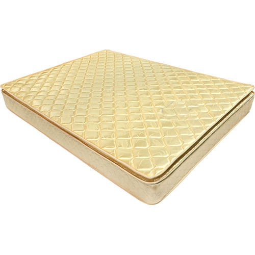 Polyester Fabric Pillow Top Bonnell Spring Mattress King Or Queen Size