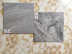 China Anti Scratch Terrazzo Porcelain Tile White Gray Beige Black Color wholesale