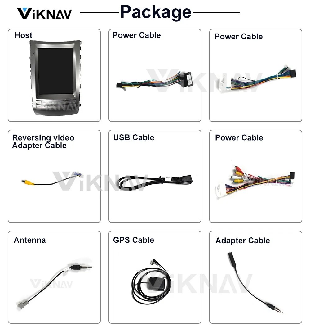 8 Core Wireless Android Auto Radio In 2008-2012 HYUNDAI VERACRUZ IX55