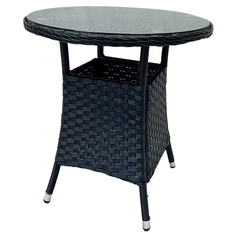 Modern Outdoor Furniture AJUNION 2 Seater Wicker Rattan Chat Furniture Resistant to UV