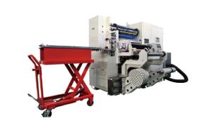 China 1000mm DSF Series Electrodes Slitting Rewinder Machine , Foil Slitting Machine wholesale
