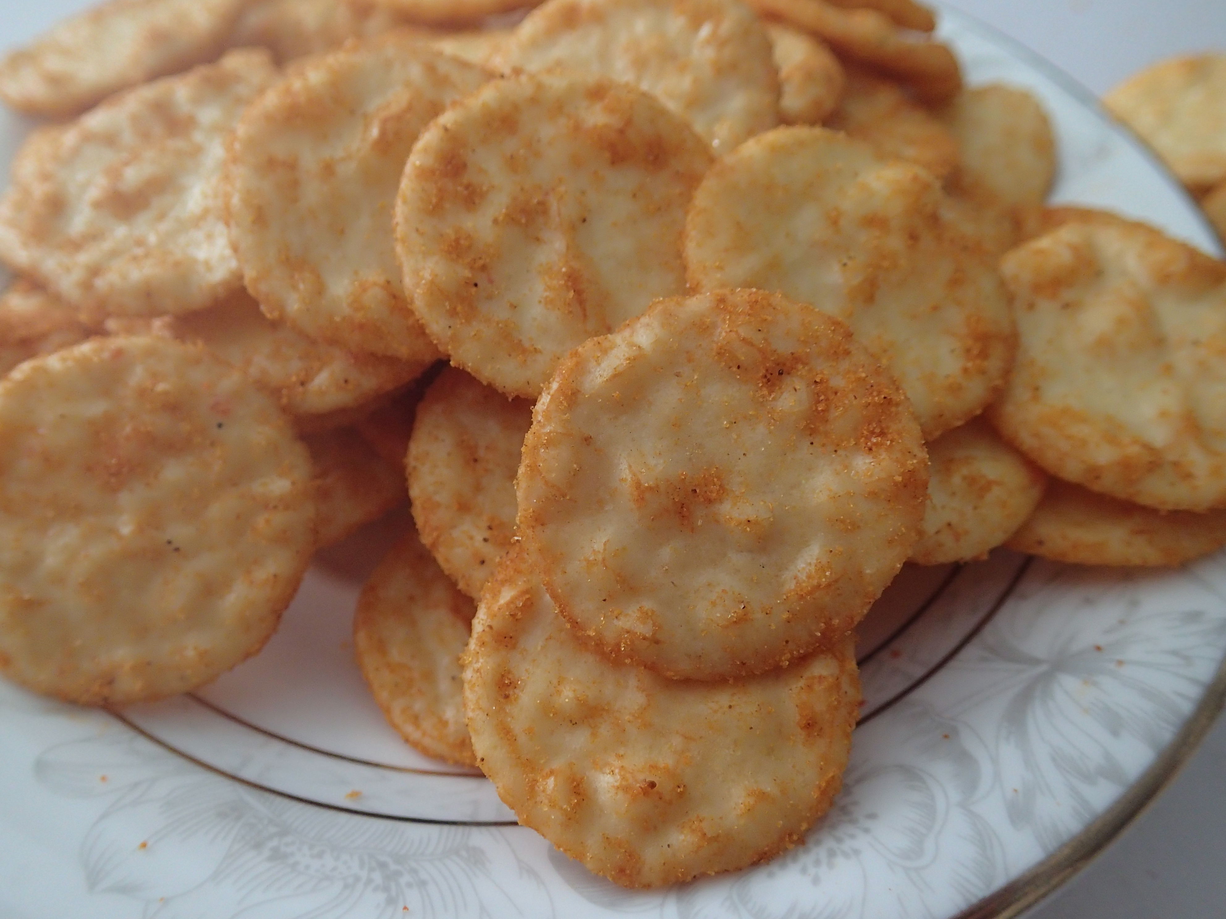 Cereal Senbei Rice Crackers Jasmine Rice Natural Sweet Asian Rice Crackers