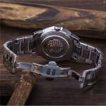 5ATM Japan Movement Mechanical Automatic watch Stainless Steel Back