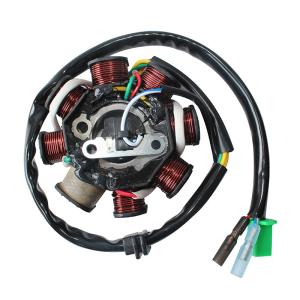 China Moped 8 Coil Stator Motorcycle Spare Parts 88mm Outside Diameter High Precision wholesale