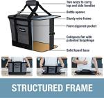 Leakproof Collapsible Insulated Bag Soft Sided Portable Grocery 50 Can Cooler