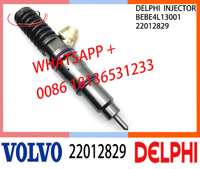 22012829 BEBE4L13001 Fuel engine Diesel Injector 22012829 BEBE4L13001 E3.5 for VOL US14 D16