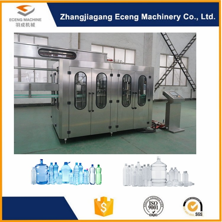 Air Knife Technology 5 Gallon Water Bottle Filling Machine With Dust - Proof