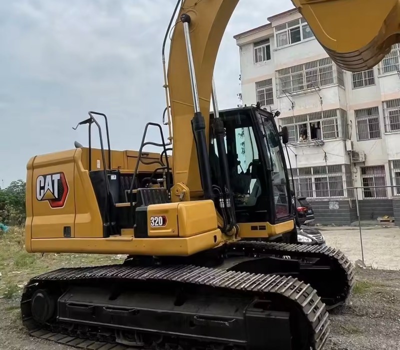 22000kgs Second-hand Cate320 Excavator Engine model Cat C7.1 ACERT