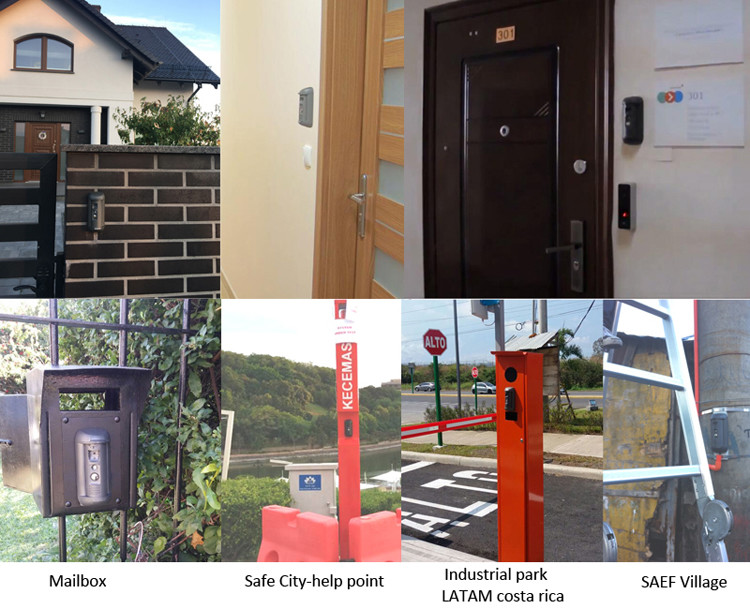 Vandalproof Phone DC 12V 1.3 Megapixel Ip Video Doorbell